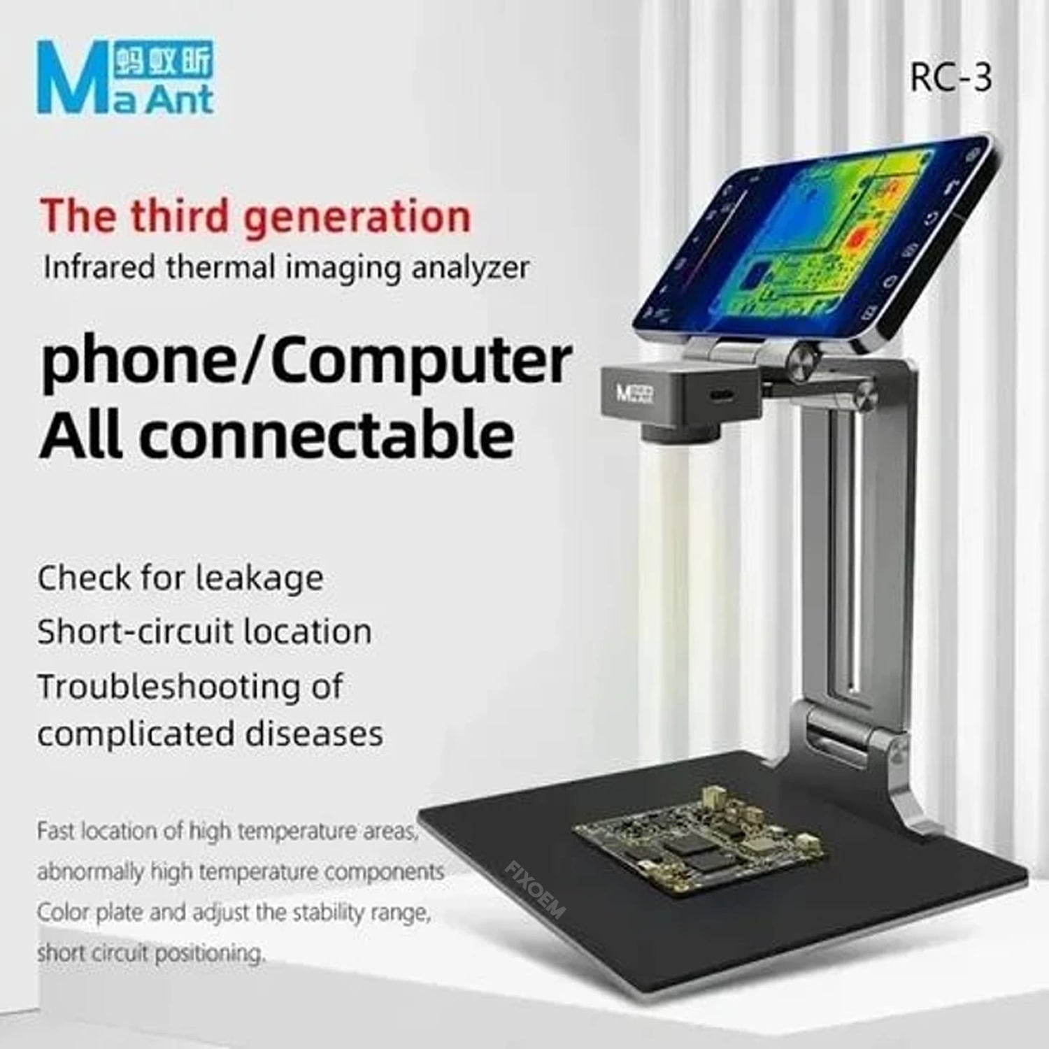 Camara Termica Infrarroja Ma Ant RC-3 4K HD