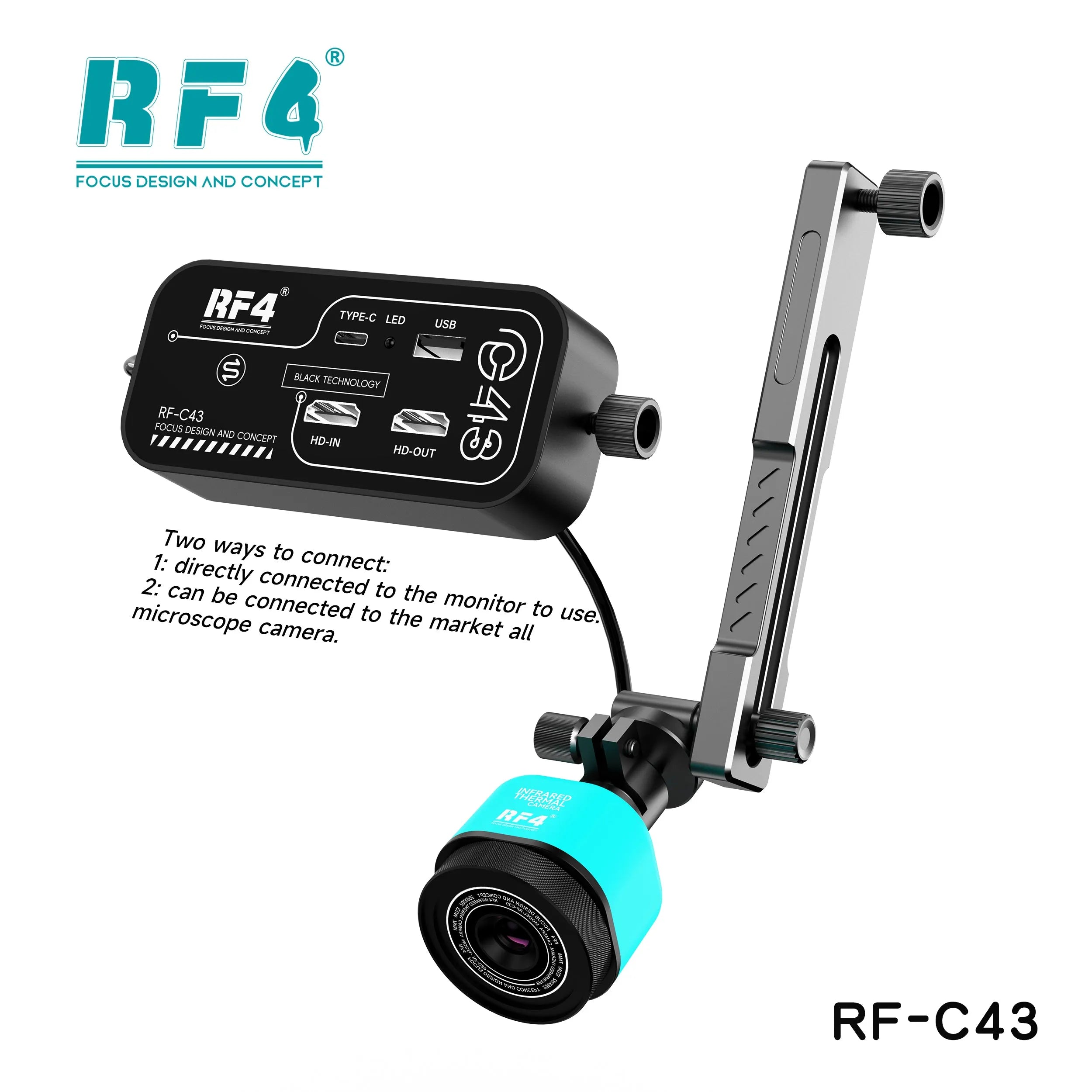 Camara Termica Rf4 Rf-C43 |+4,000 reseñas 4.9/5 | recibe en 2 días
