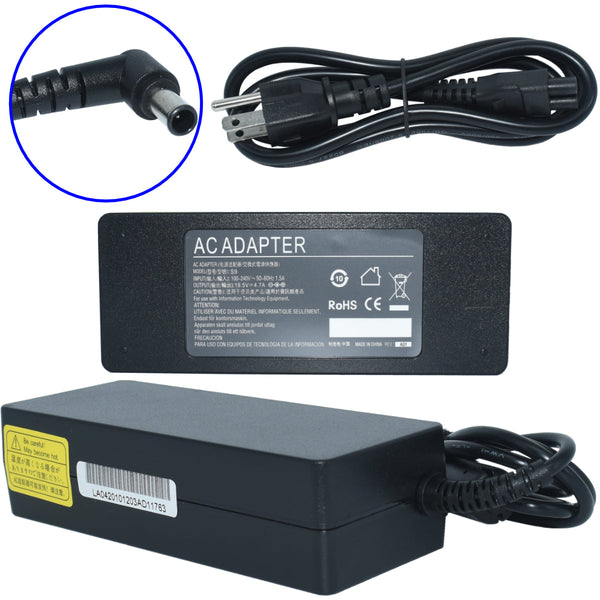 Cargador Adaptador Corriente 90W 19.5V-4.74A (6.0*4.4) Modelo AF09 Marca EKO