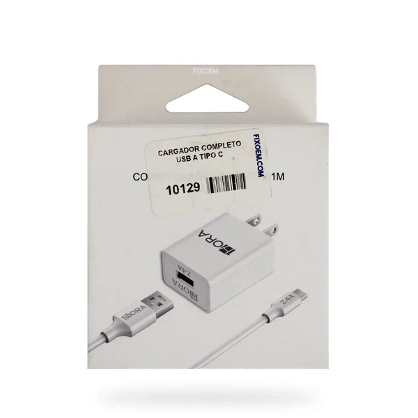 Cargador Completo USB A Tipo C / Lighting |+5,000 reseñas 4.9/5 | recibe express 2 días