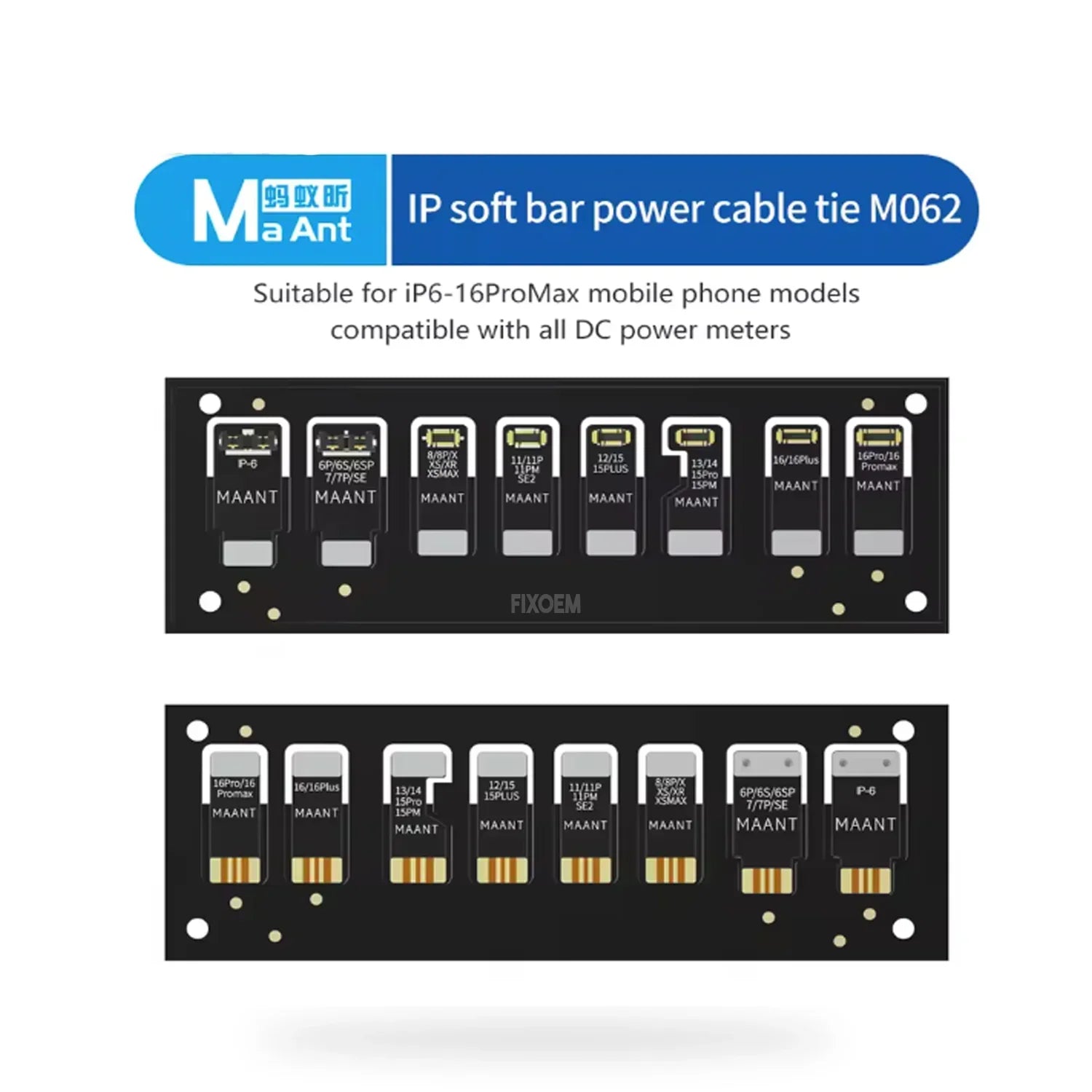 Conector Activador Batería FPC iPhone 6 – 16 Pro Max MA ANT M062 |+5,000 reseñas 4.9/5 | recibe express 2 días