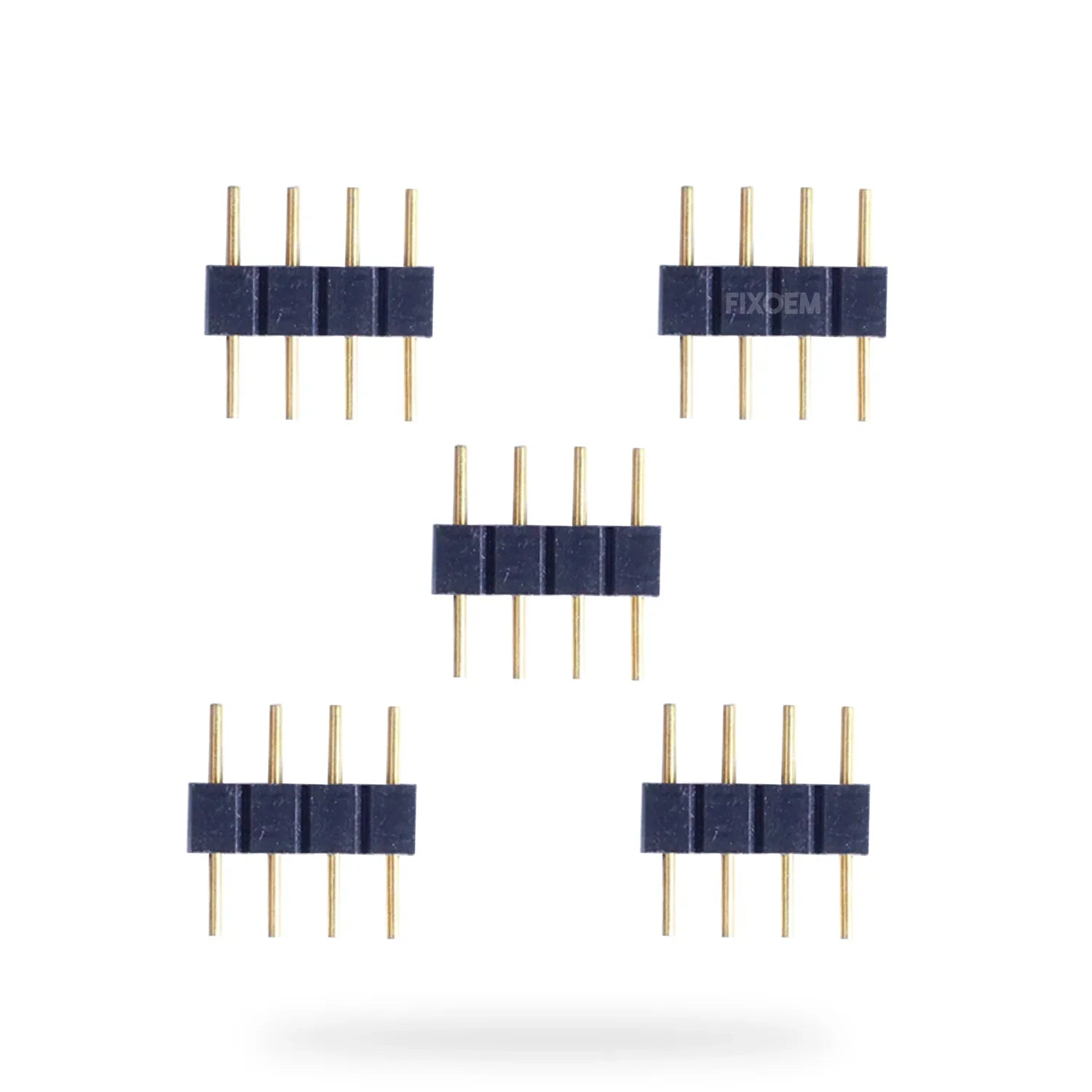 Cople 4 Pin Macho Macho Para Tiras Led Rgb 5050 5Pz |+4,000 reseñas 4.9/5 | recibe en 2 días