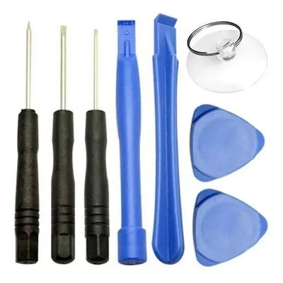 Desarmador Destornillador Azul Kit 8 En 1