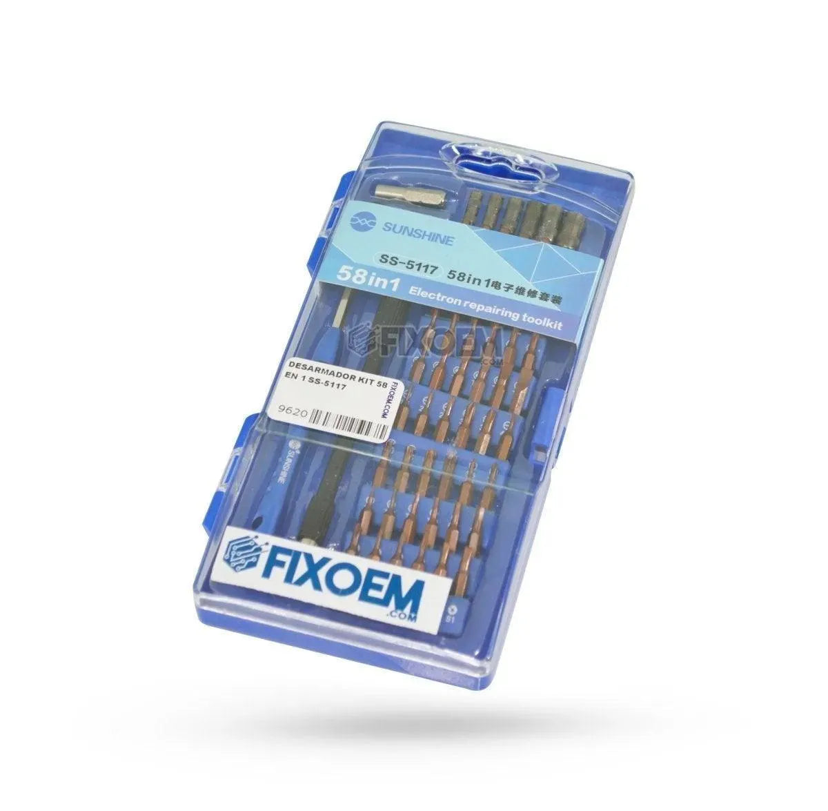 Desarmador Destornillador Kit 58 En 1 Sunshine Ss-5117 |+4,000 reseñas 4.9/5 | recibe en 2 días