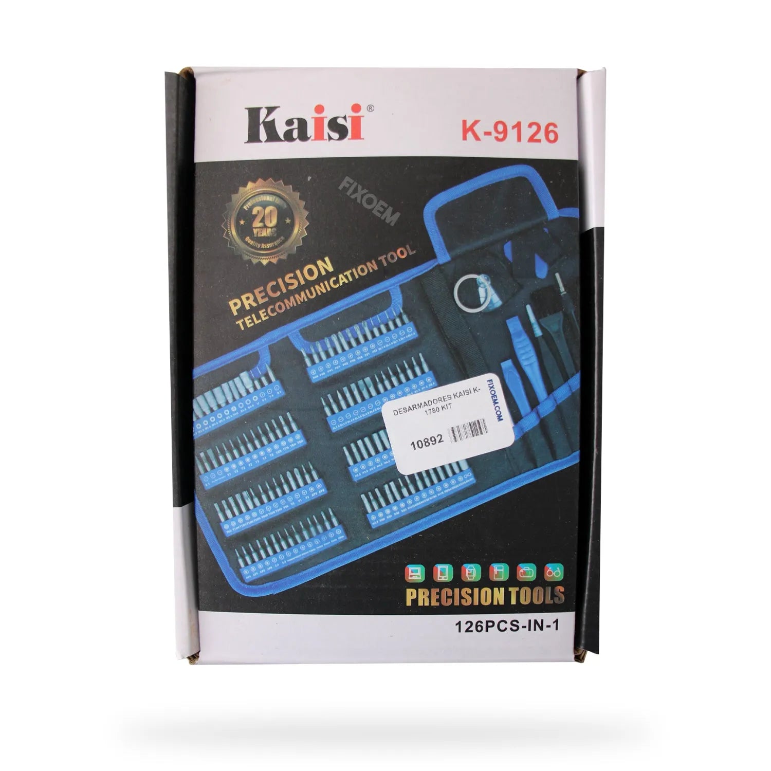 Desarmadores Destornillador Espatulas Chupon Kaisi Kit 126 en 1 K-9126 |+4,000 reseñas 4.9/5 | recibe en 2 días