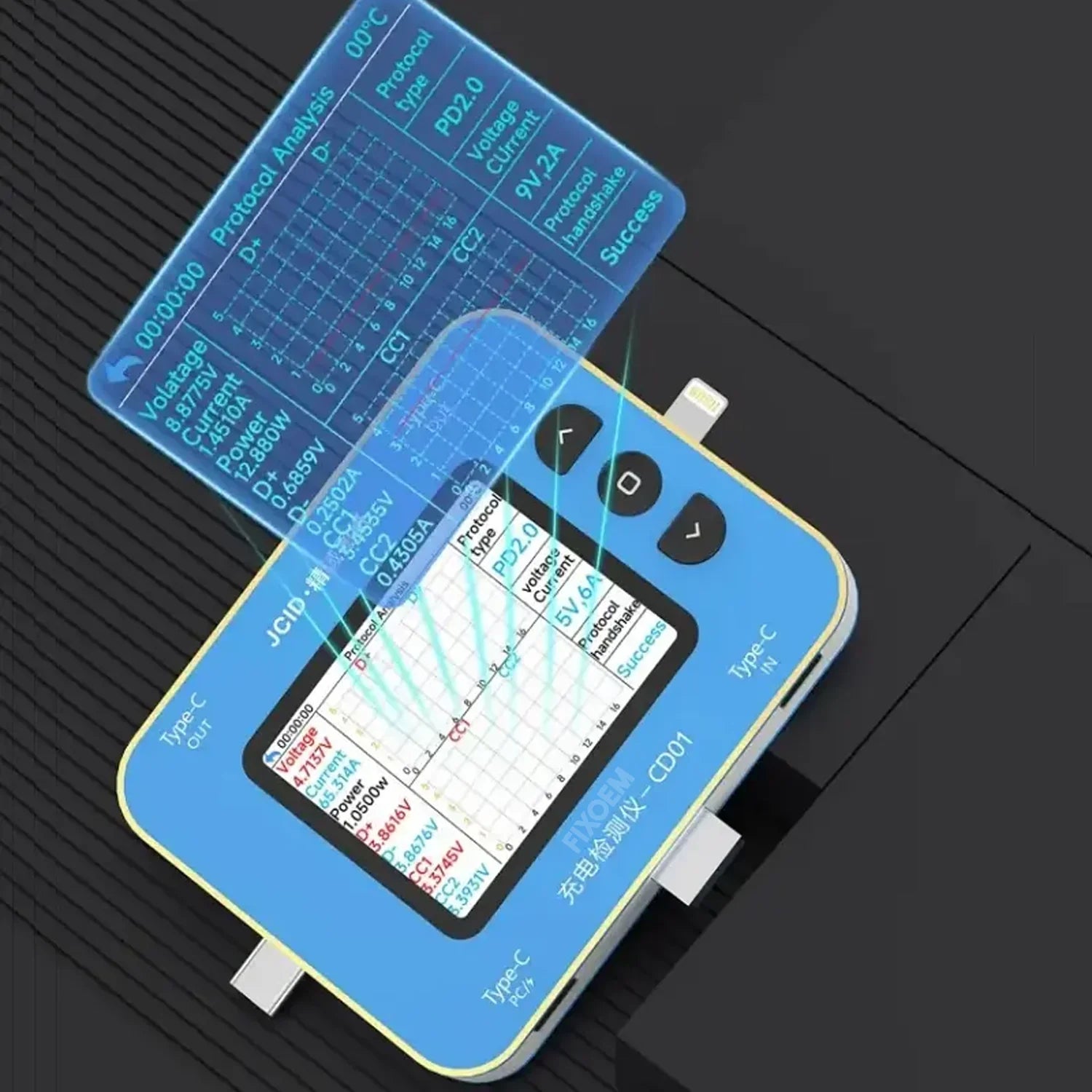 Detector Carga JCID CD01 |+4,000 reseñas 4.9/5 | recibe en 2 días