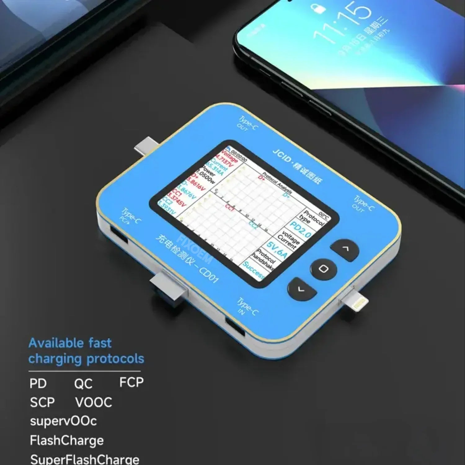 Detector Carga JCID CD01 |+4,000 reseñas 4.9/5 | recibe en 2 días