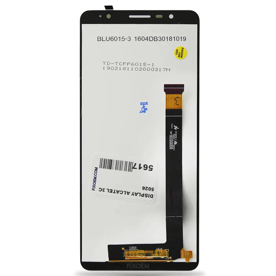 Display Alcatel 3C 5026 5026A IPS |+4,000 reseñas 4.9/5 | recibe en 2 días