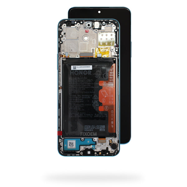 Display Honor Original 90 Lite / X8A C/Bateria C/Marco