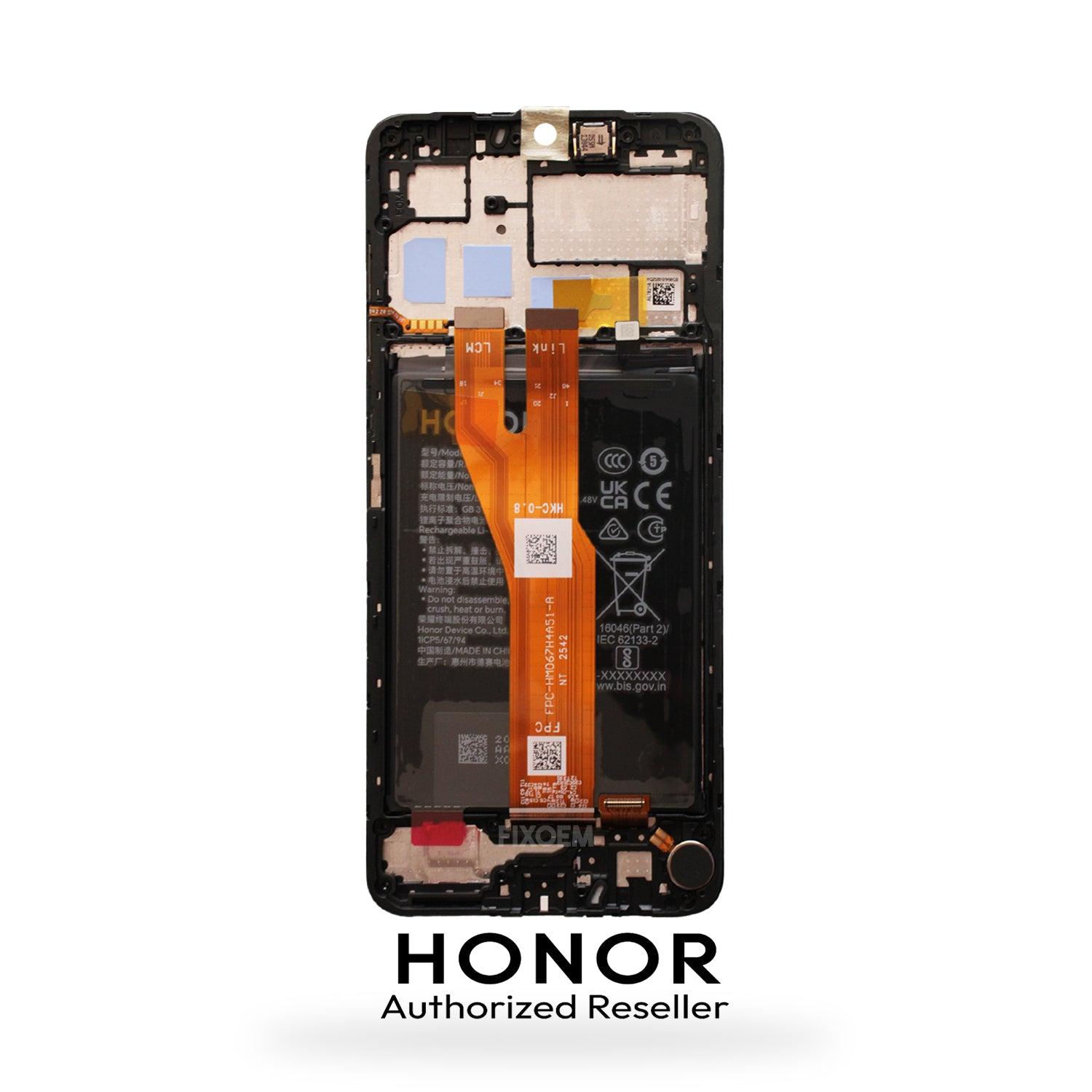Display Honor Original Play10A / X5C / X5C Plus C/Bateria S/Marco