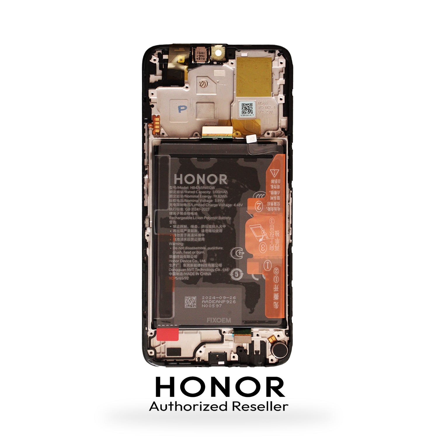 Display Honor Original X6A C/Bateria S/Marco
