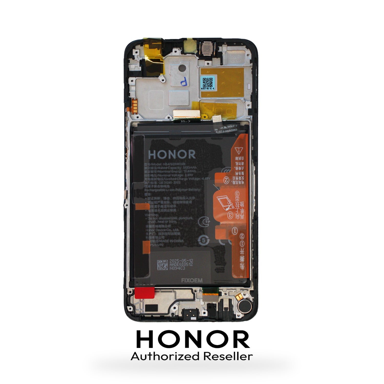 Display Honor Original X6B / X6B Plus C/Bateria S/Marco