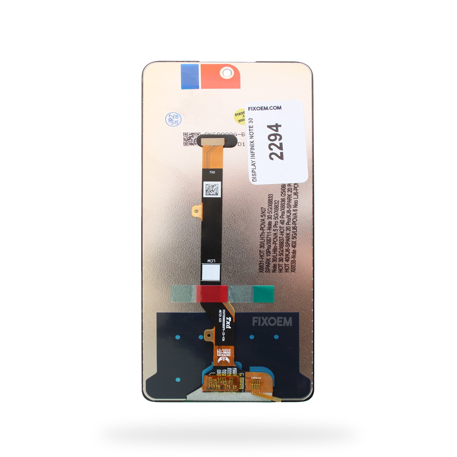 Display Infinix Note 30 |+4,000 reseñas 4.9/5 | recibe en 2 días