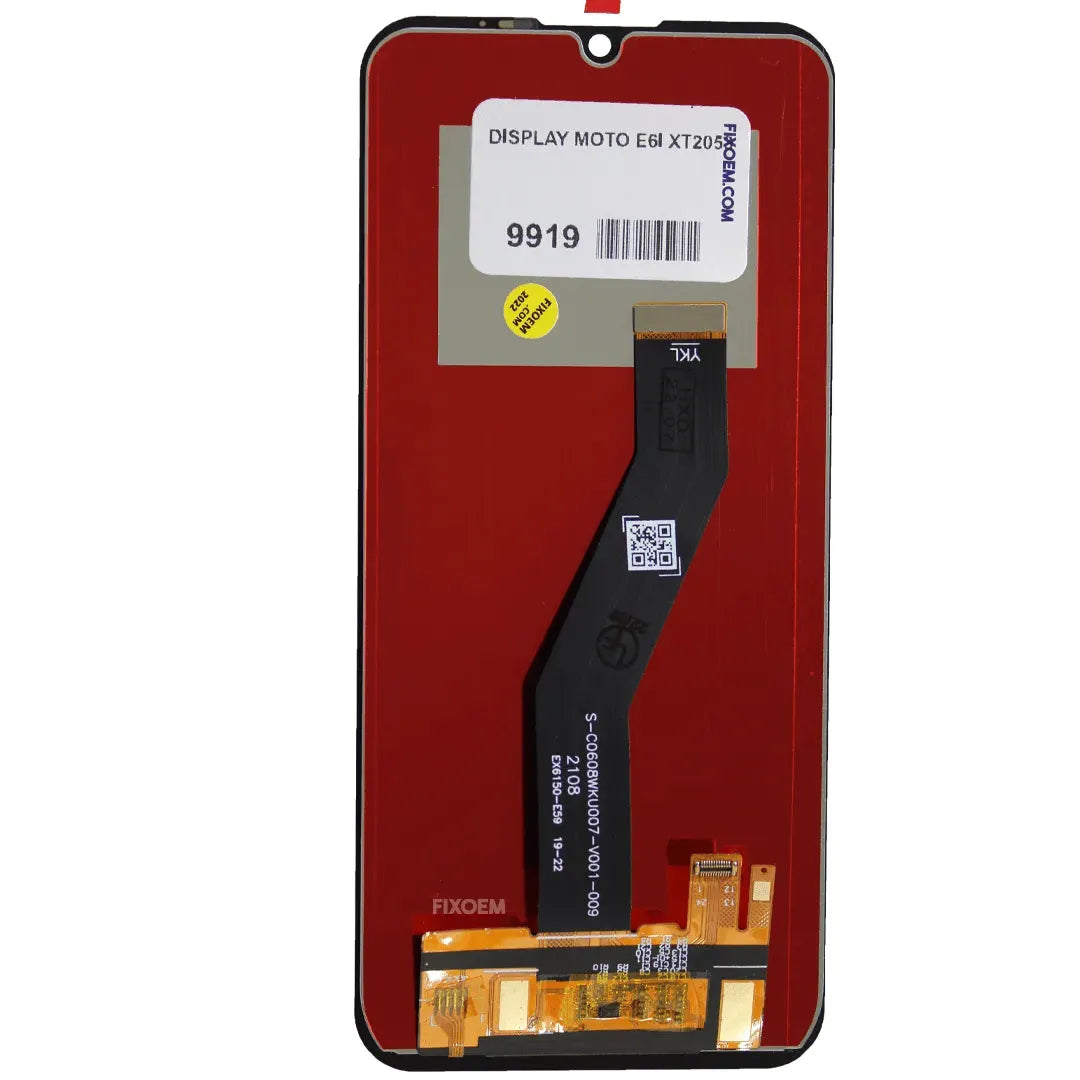 Display Moto E6I IPS Xt2053. |+4,000 reseñas 4.9/5 | recibe en 2 días