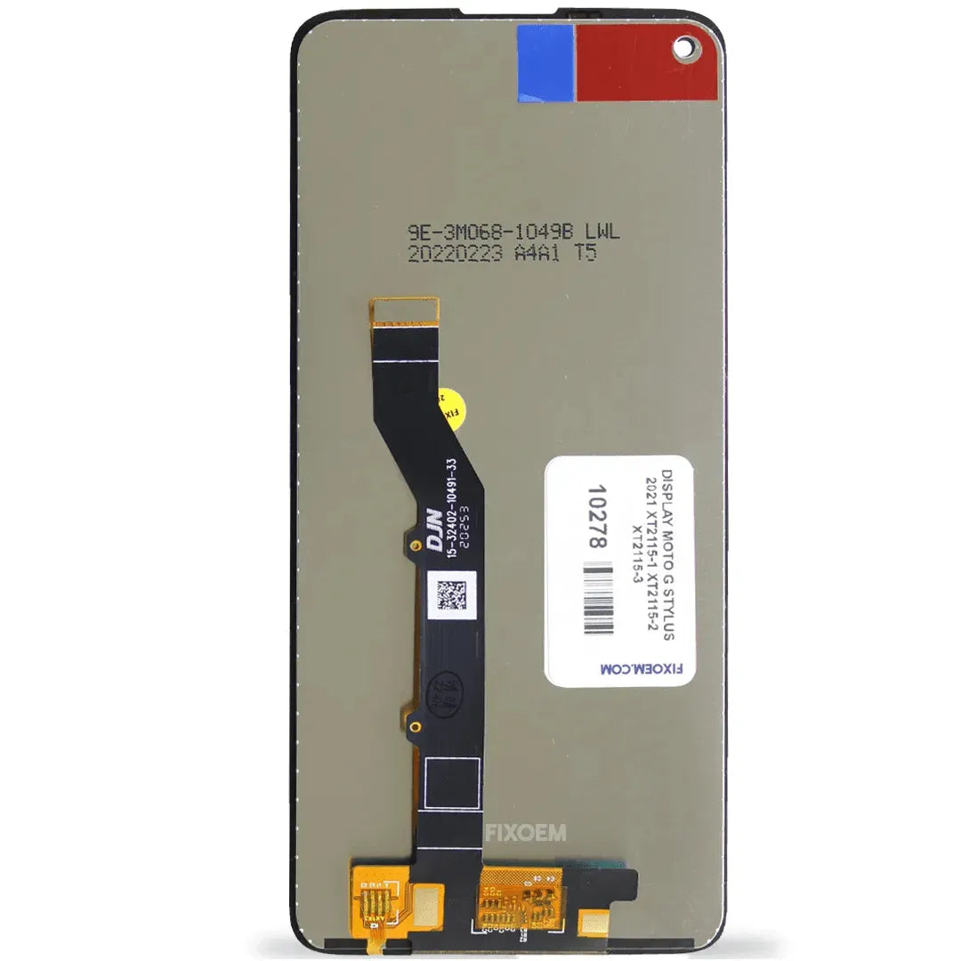 Display Moto G Stylus 2021 4G IPS Xt2115-1 Xt2115-2 Xt2115-3. |+4,000 reseñas 4.9/5 | recibe en 2 días