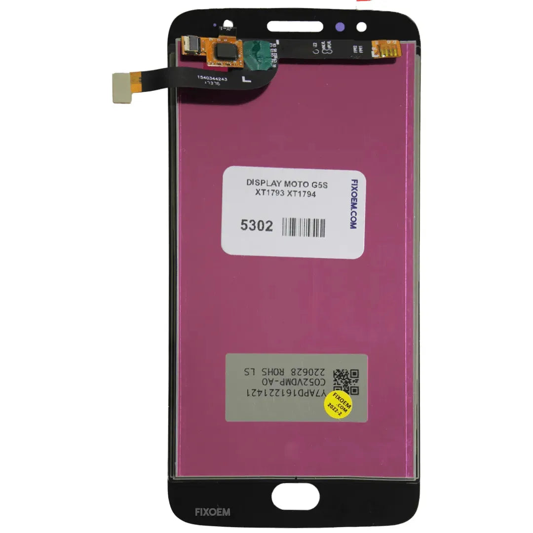 Display Moto G5S IPS Xt1793 Xt1794. |+4,000 reseñas 4.9/5 | recibe en 2 días