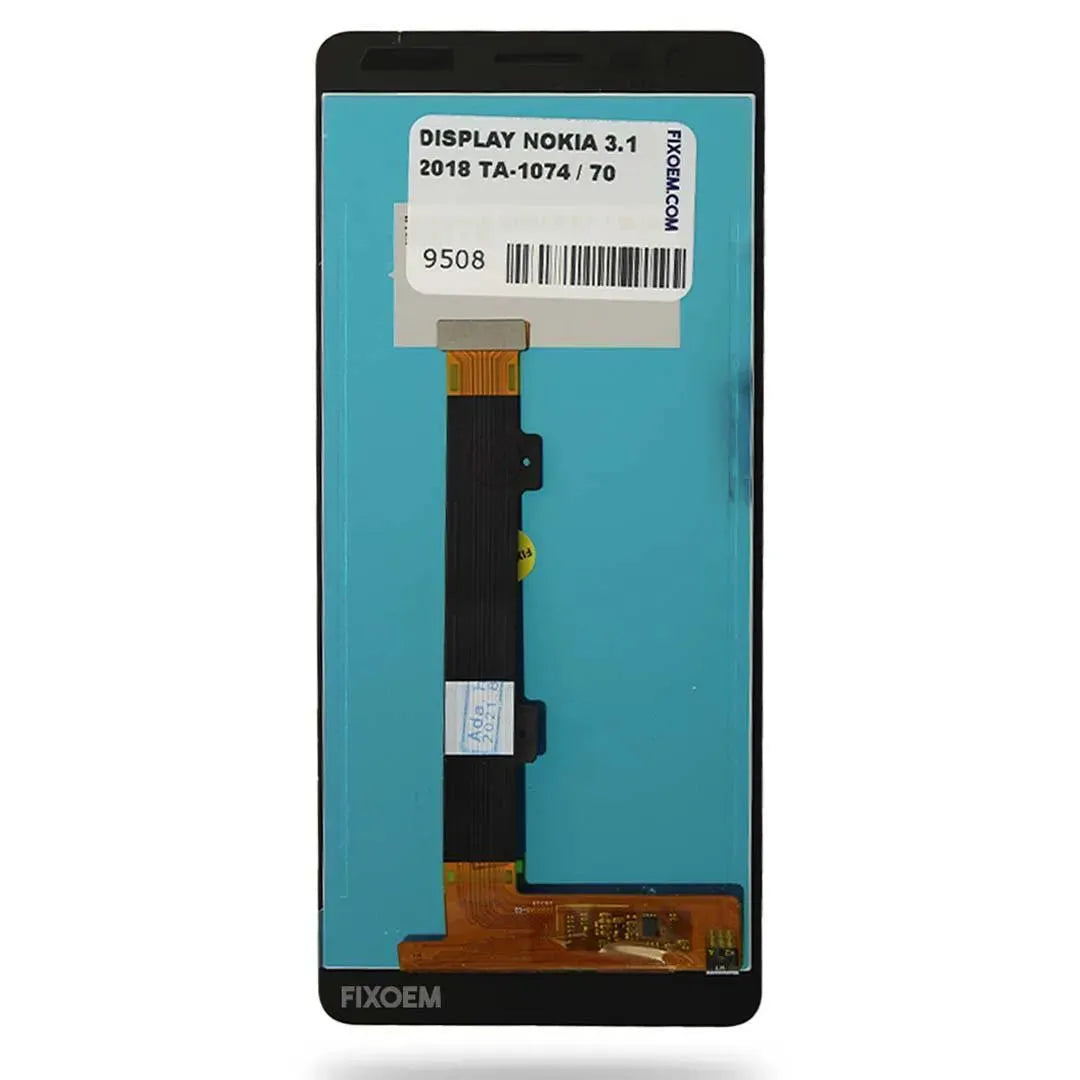 Display Nokia 3.1 2018 IPS Ta-1074. |+4,000 reseñas 4.9/5 | recibe en 2 días