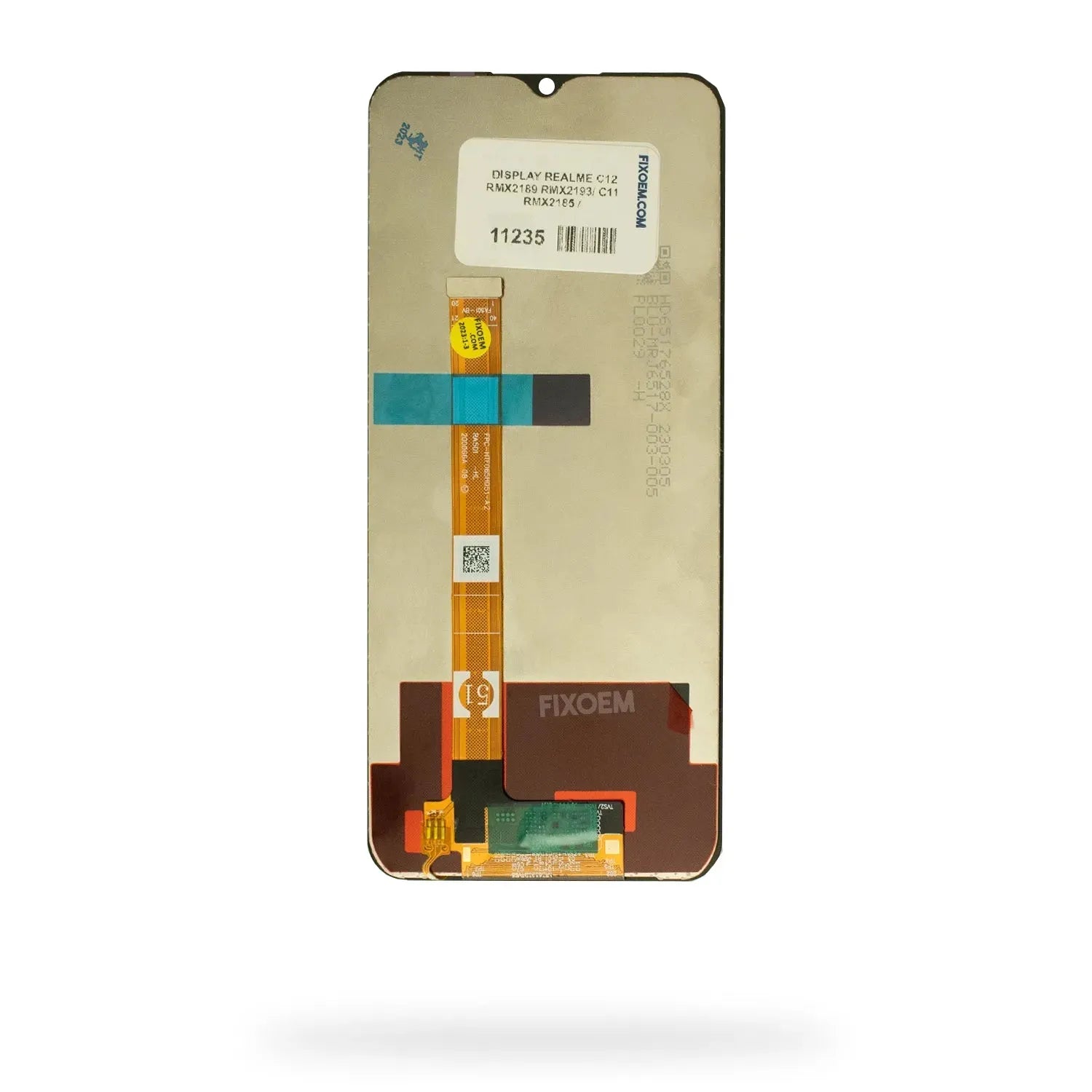 Display Realme C12 RMX2189 RMX2193/ C11 RMX2185 / C15 RMX2180 Flex 51/93 |+4,000 reseñas 4.9/5 | recibe en 2 días