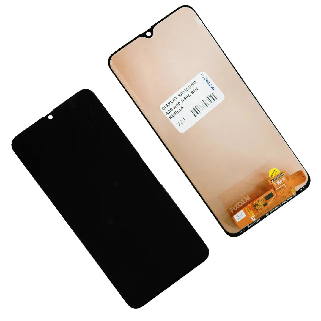 Display Samsung A30 / A50 / A50S Sin Huella Ips Sm-A305F Sm-A505G Sm-A507Fn. |+4,000 reseñas 4.9/5 | recibe en 2 días