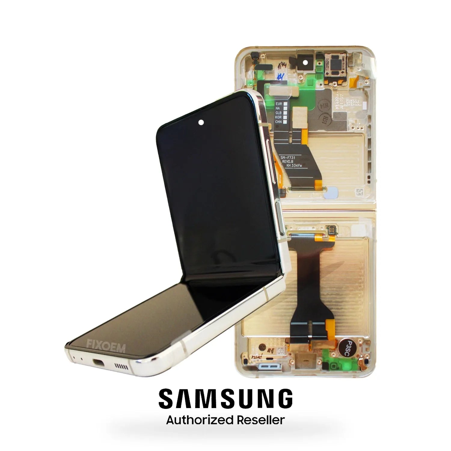 Display Samsung Original Z Flip 5 Sm-731B C/Marco |+4,000 reseñas 4.9/5 | recibe en 2 días