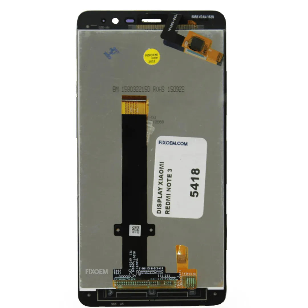 Display Xiaomi Redmi Note 3 IPS 2015116 2015161 |+4,000 reseñas 4.9/5 | recibe en 2 días