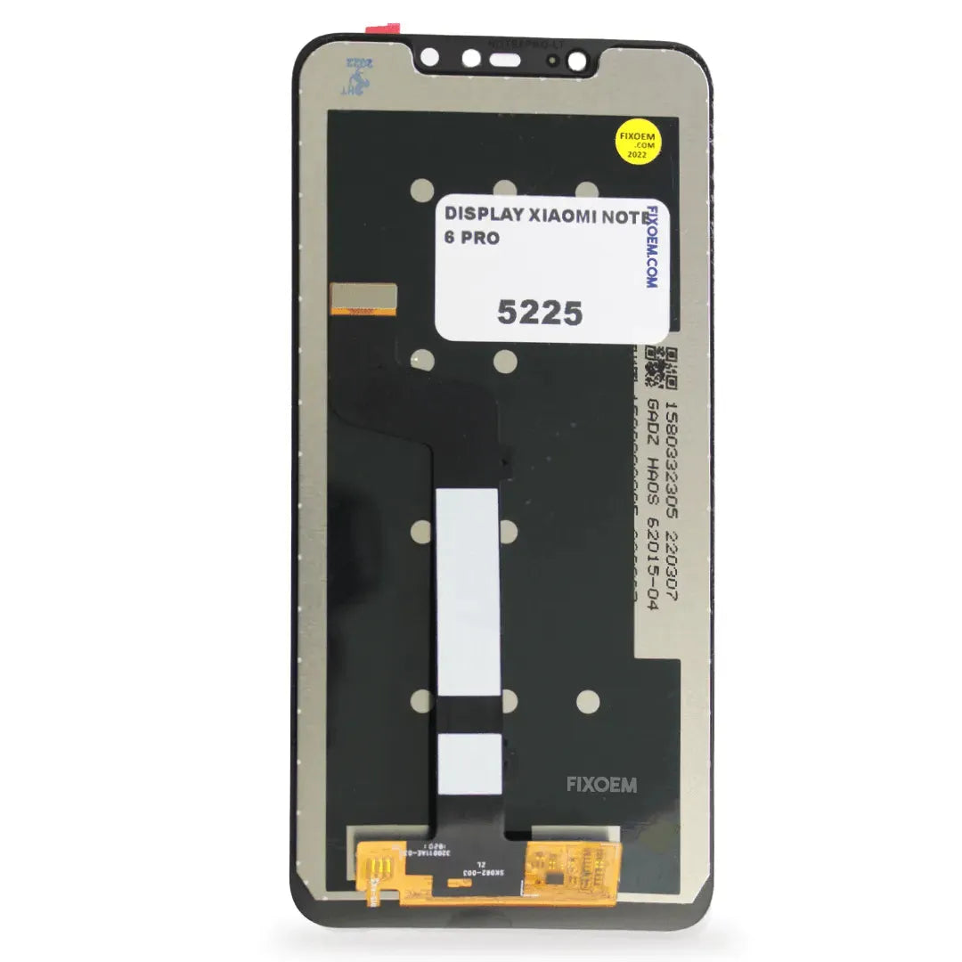 Display Xiaomi Redmi Note 6 / Note 6 Pro Ips M1806E7TG M1806E7TH M1806E7TI |+4,000 reseñas 4.9/5 | recibe en 2 días