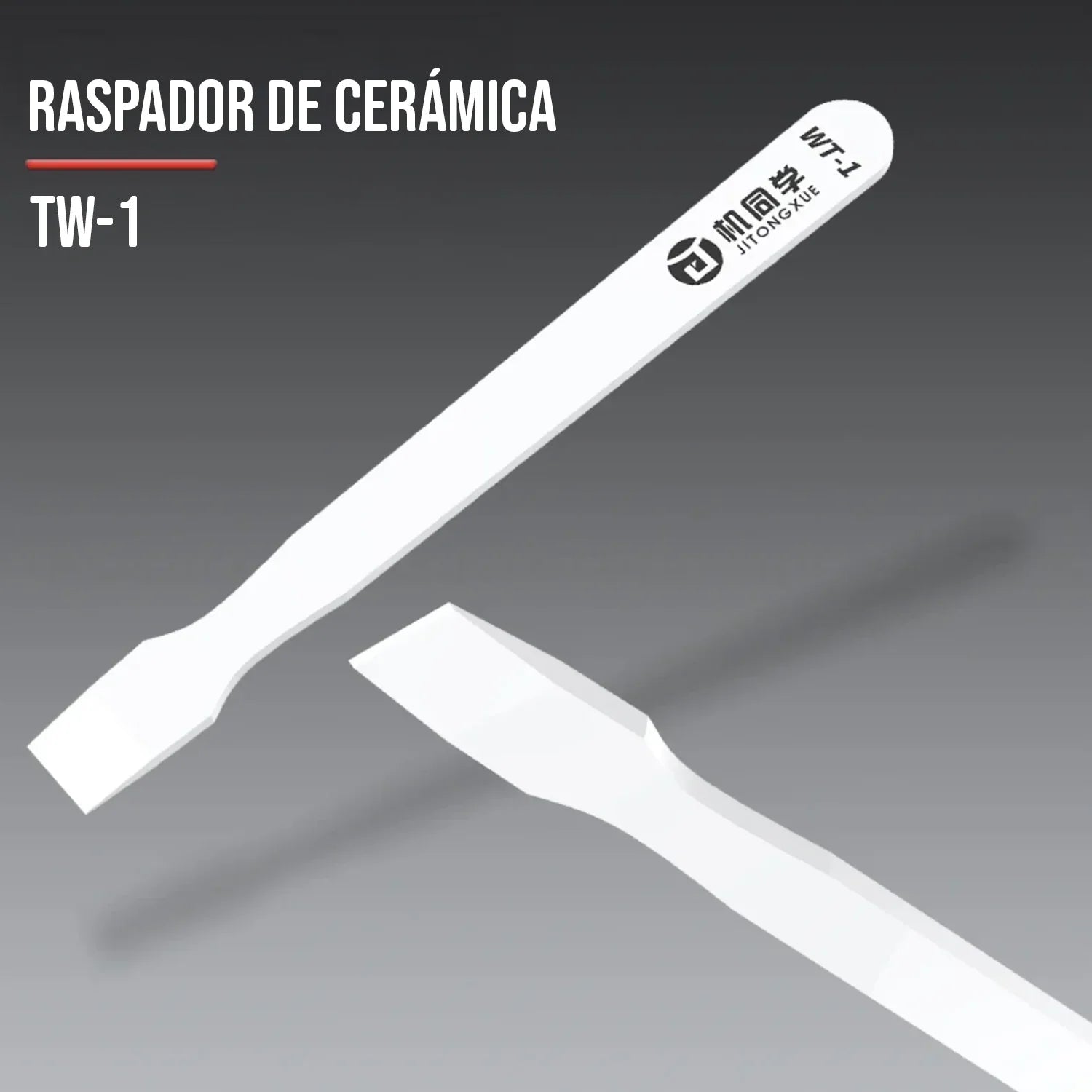 Espatula Raspador Quita Tapas Ceramica Wt-1 JTX |+4,000 reseñas 4.9/5 | recibe en 2 días