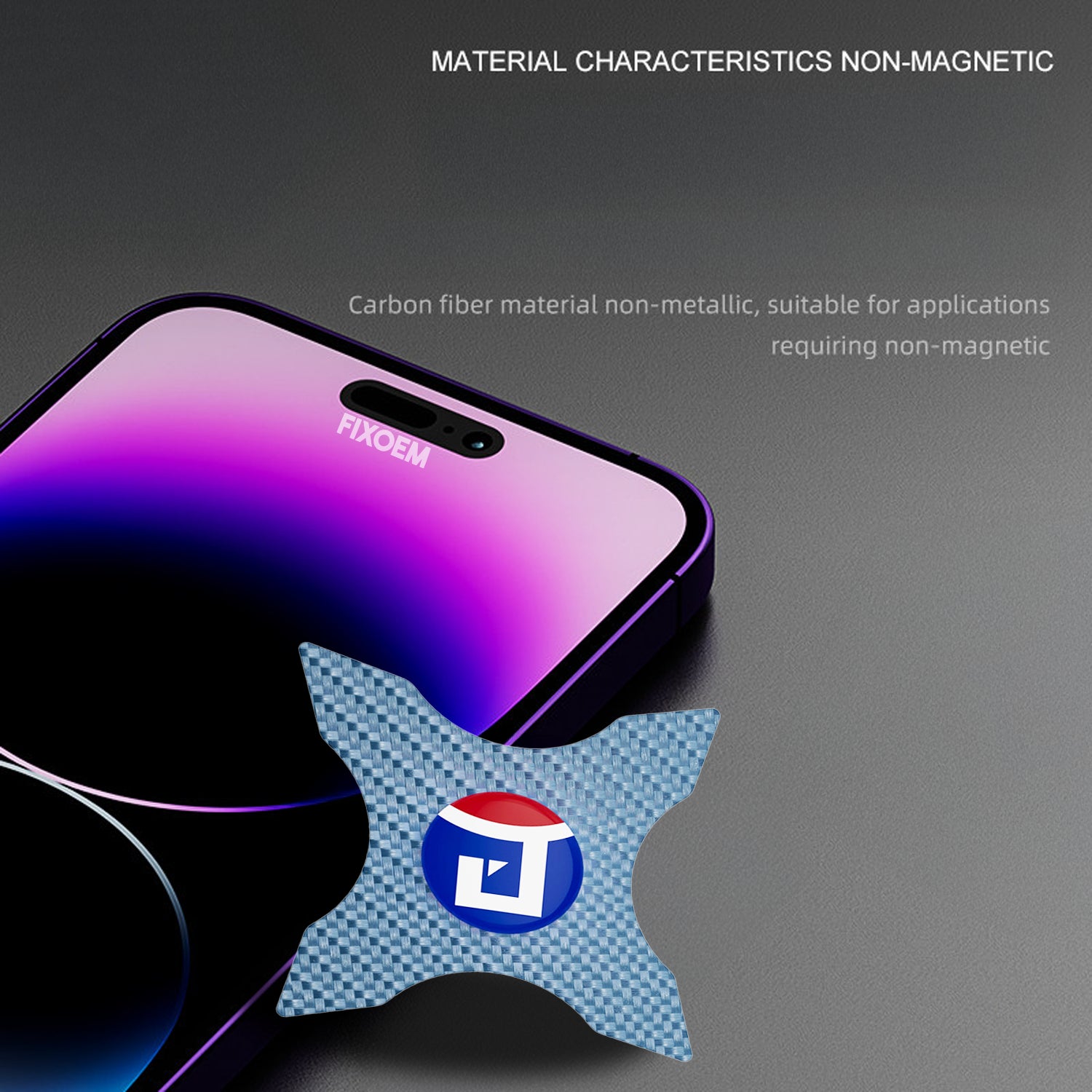 Espatula Spudger Cuña Fibra Carbono JTX Qw-08