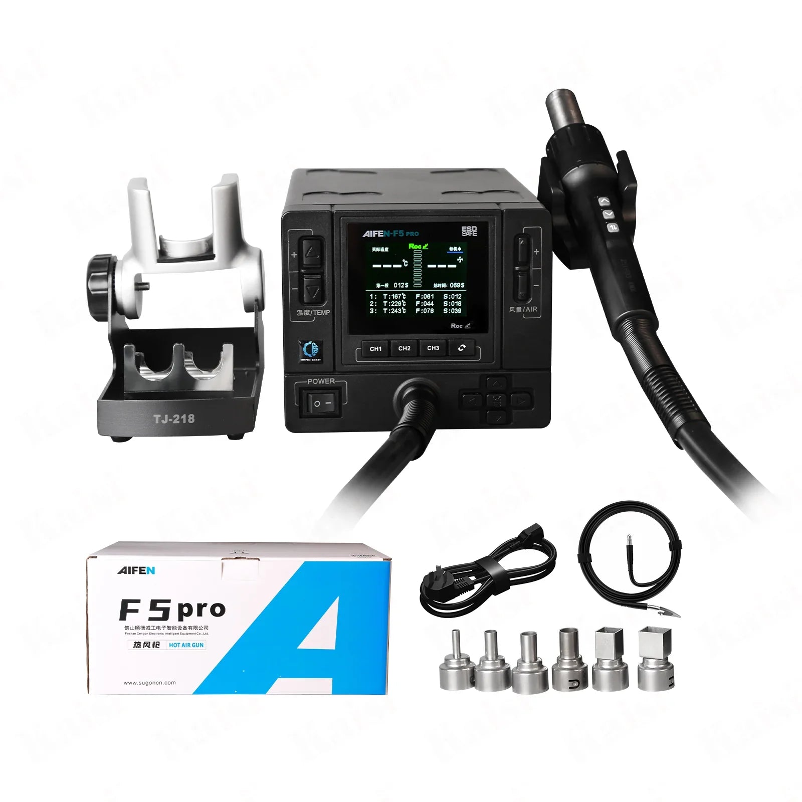 Estacion Calor AIFEN F5 Pro |+4,000 reseñas 4.9/5 | recibe en 2 días