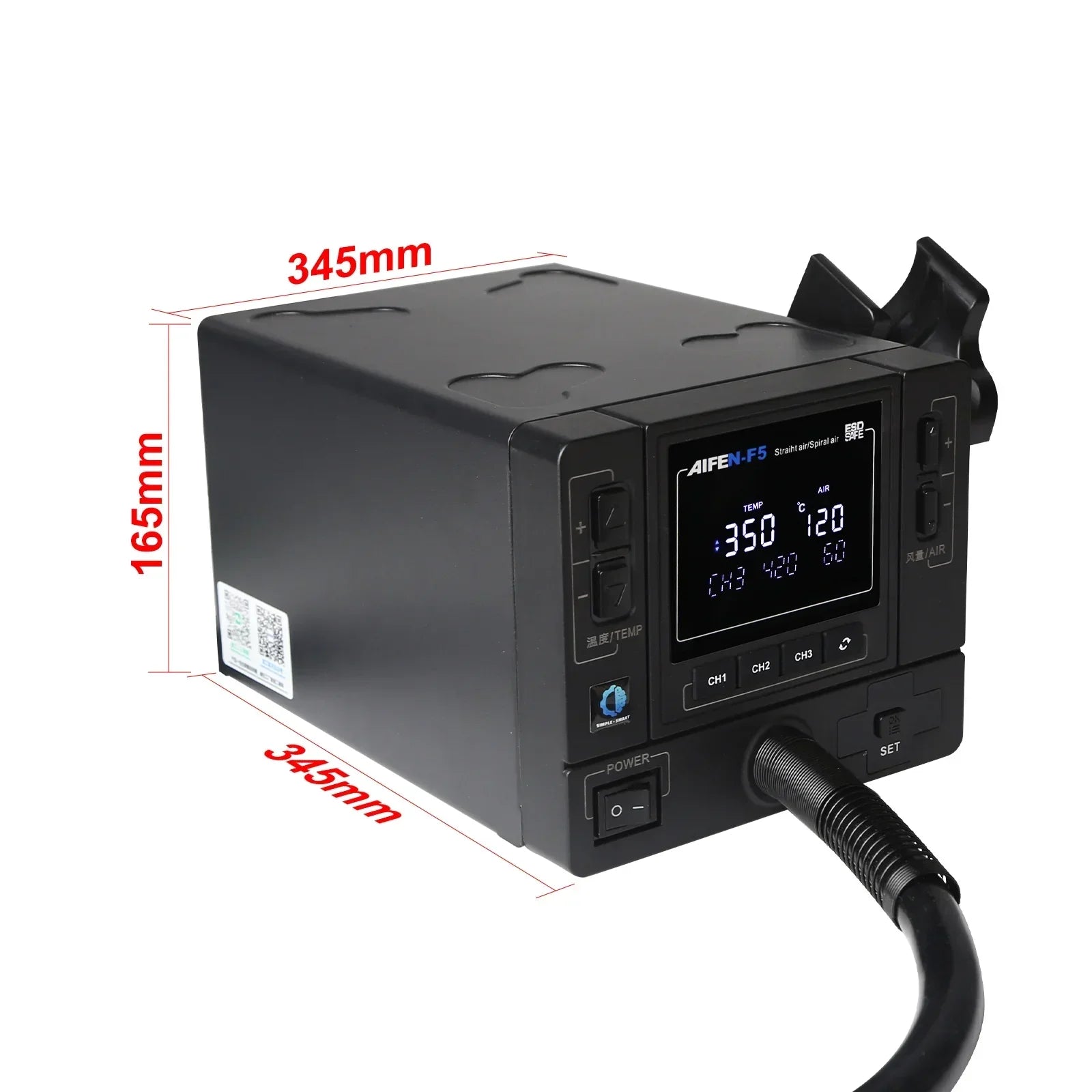 Estacion Calor AIFEN F5 Pro |+4,000 reseñas 4.9/5 | recibe en 2 días