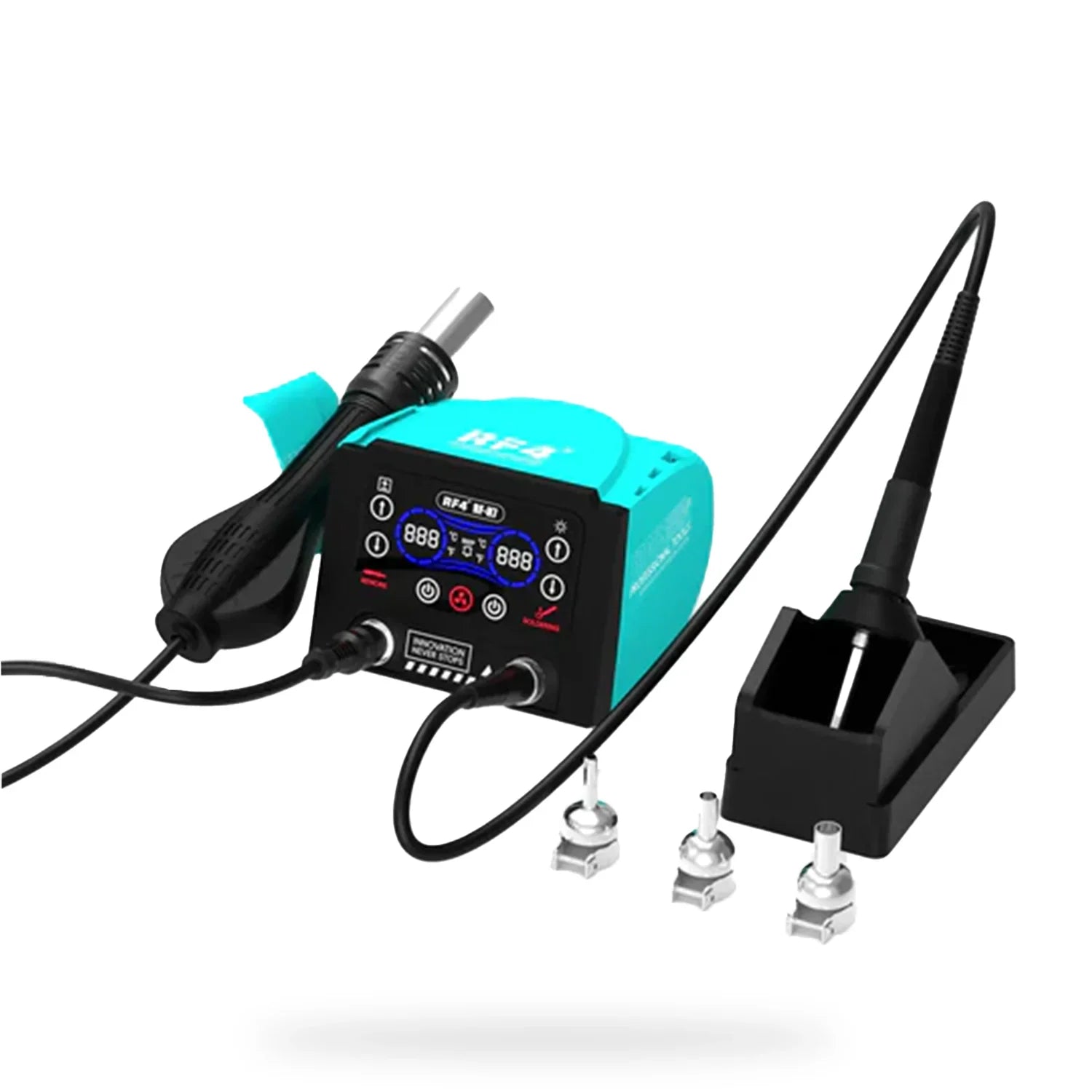 Estacion Calor Cautin Soldar Rf4 Rf-H7 |+4,000 reseñas 4.9/5 | recibe en 2 días