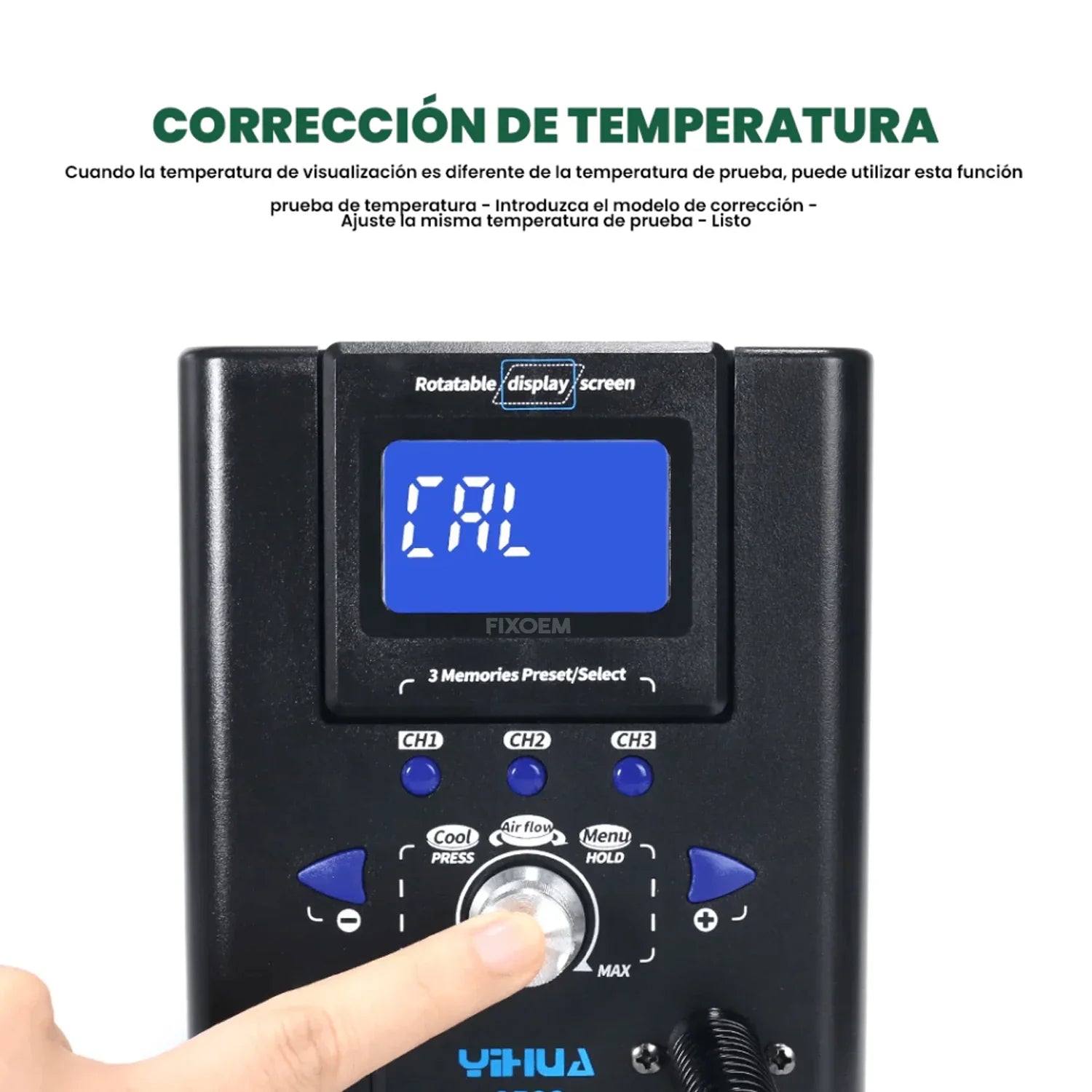 Estacion De Calor Yihua 8509 |+4,000 reseñas 4.9/5 | recibe en 2 días