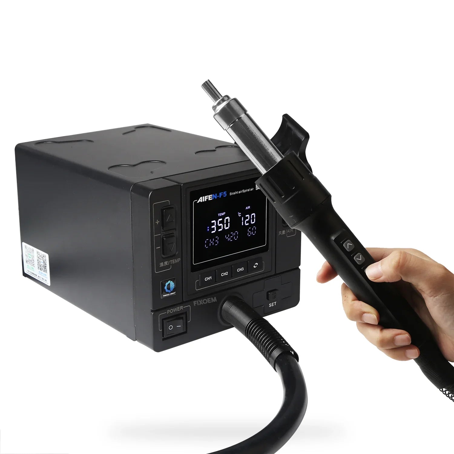 Estación Soldadura Cautin Aifen F5 |+4,000 reseñas 4.9/5 | recibe en 2 días