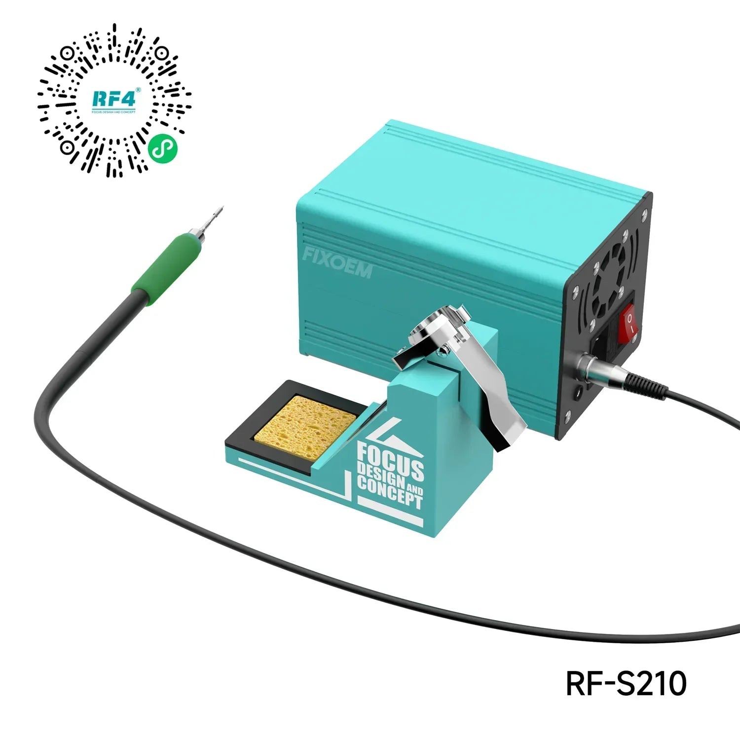 Estación Soldar Cautin RF4 RF-S210 |+5,000 reseñas 4.9/5 | recibe express 2 días