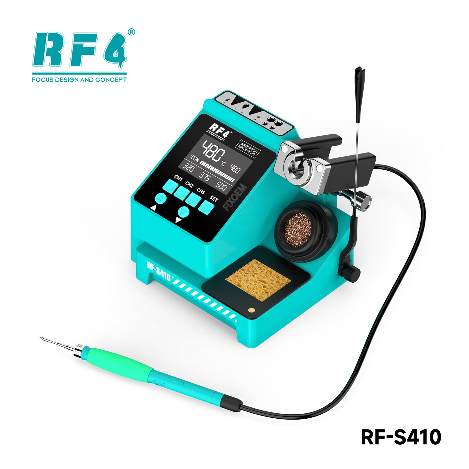 Estacion Soldadar Rf4 Rf-S410 |+4,000 reseñas 4.9/5 | recibe en 2 días