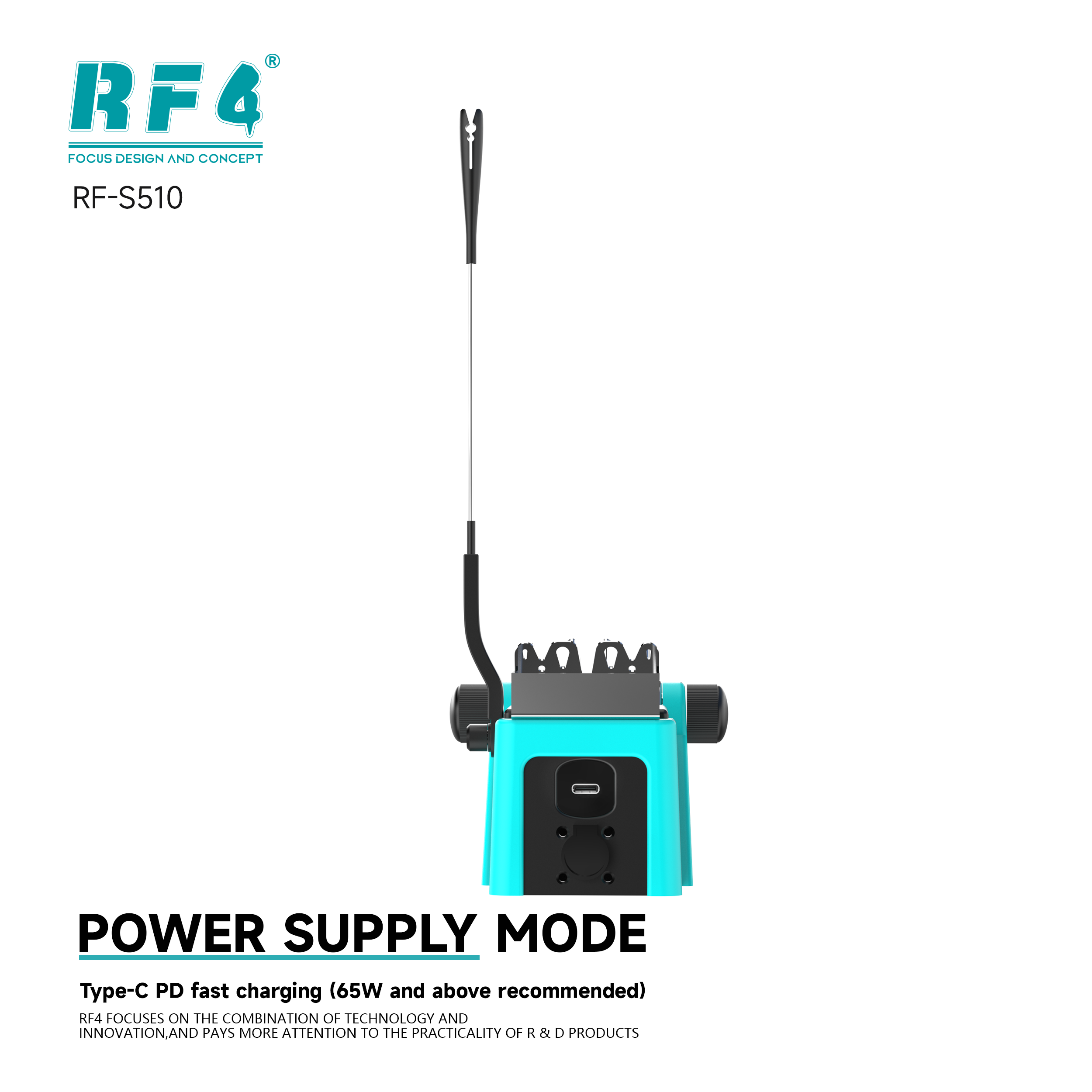 Estacion Soldar Cautin Rf4 Rf-S510