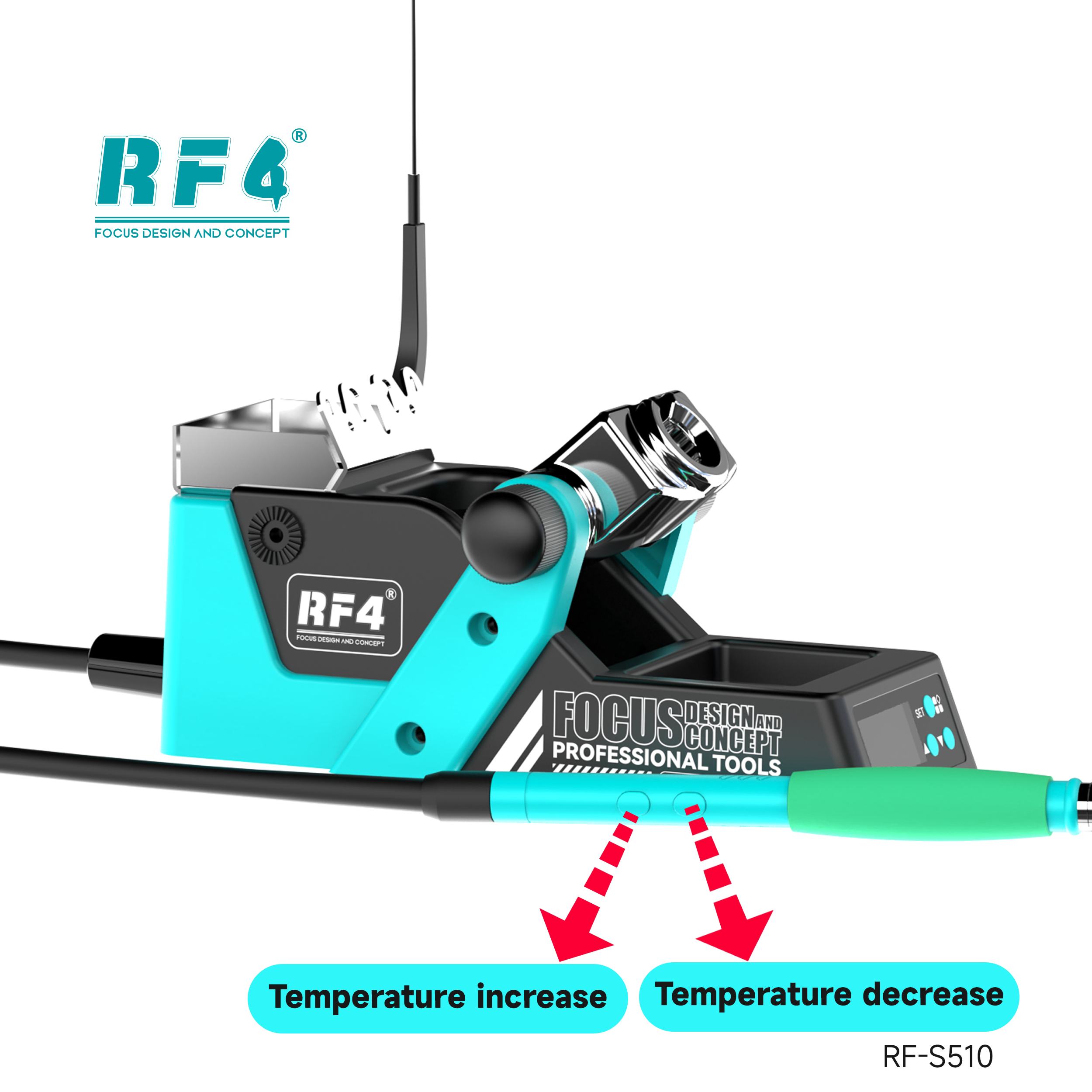 Estacion Soldar Cautin Rf4 Rf-S510