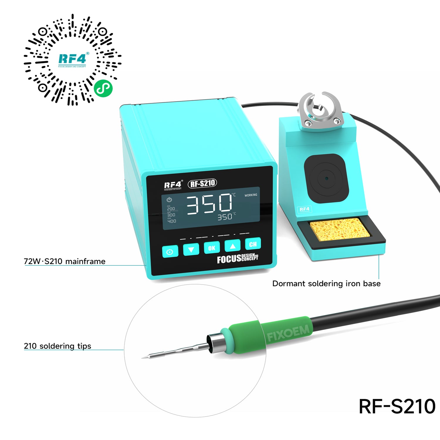 Estación Soldar RF4 RF-S210