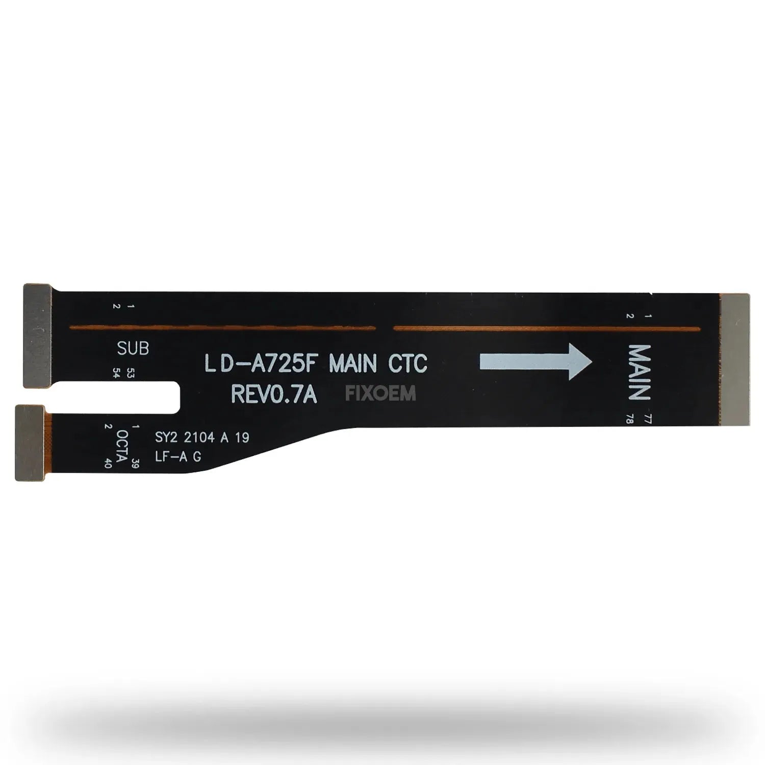 Flex Interconexion Samsung A72 2021 Sm-A725f, Sm-A725f/ds, Sm-a725m, Sm-A725m/ds |+4,000 reseñas 4.9/5 | recibe en 2 días