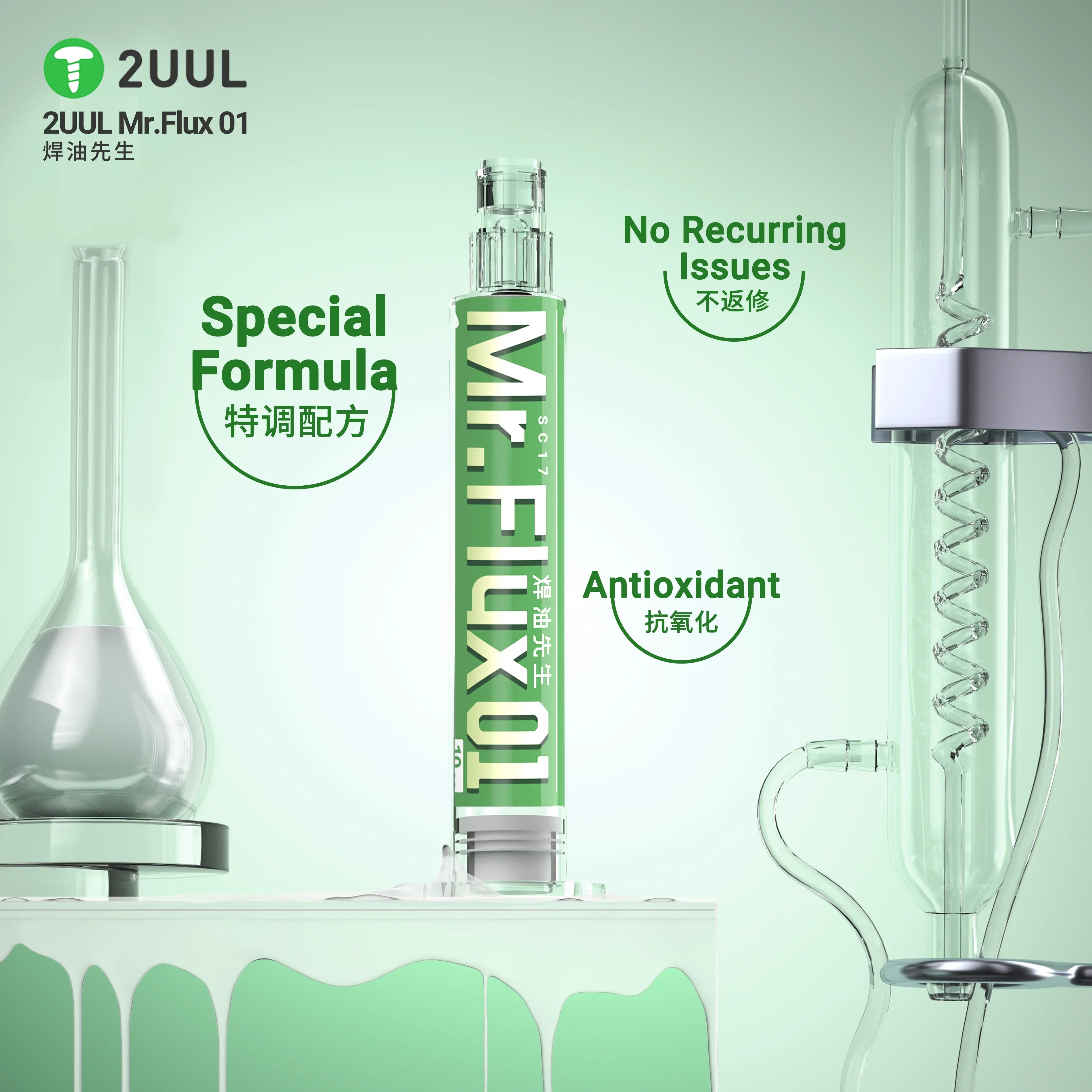 Flux 001 Pcb 10Cc 2Uul Sc17 |+4,000 reseñas 4.9/5 | recibe en 2 días