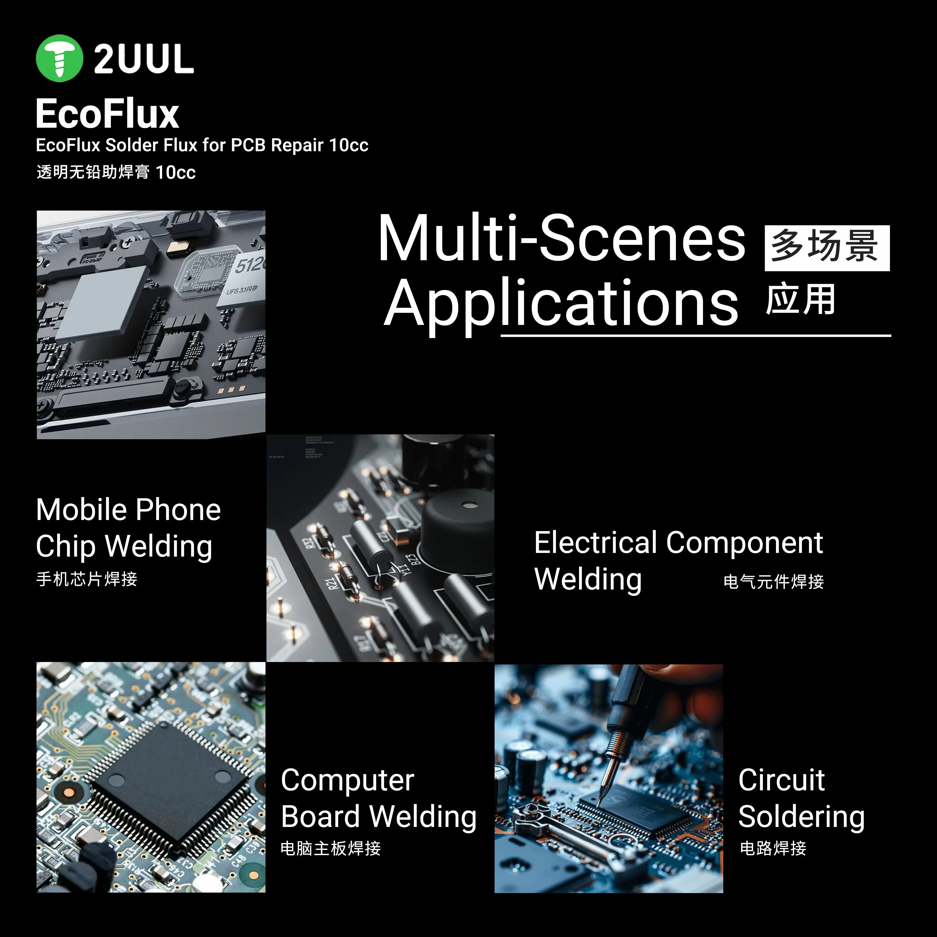 Flux Pasta Ecoflux 2Uul Sc11 10Cc |+4,000 reseñas 4.9/5 | recibe en 2 días