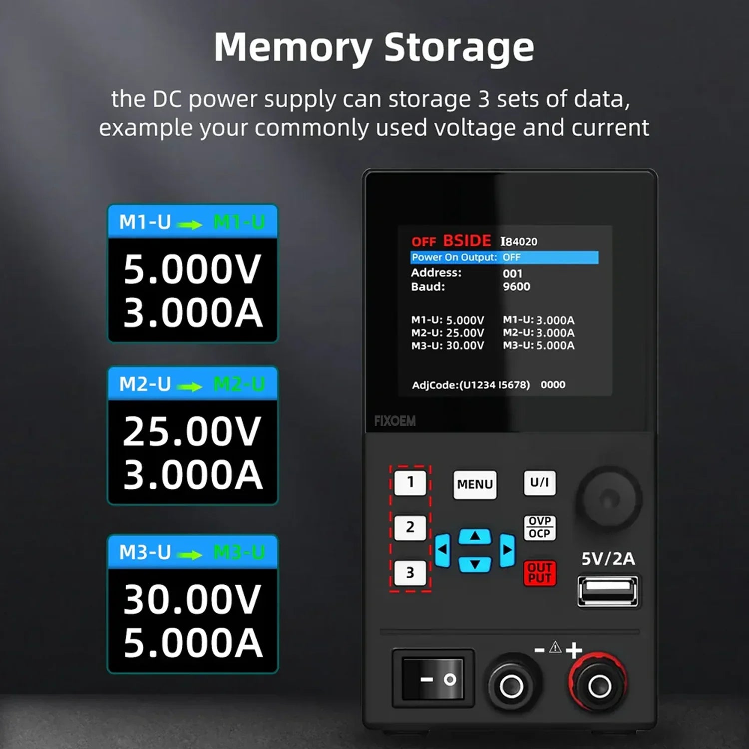 Fuente Alimentacion Programable BSIDE |+4,000 reseñas 4.9/5 | recibe en 2 días