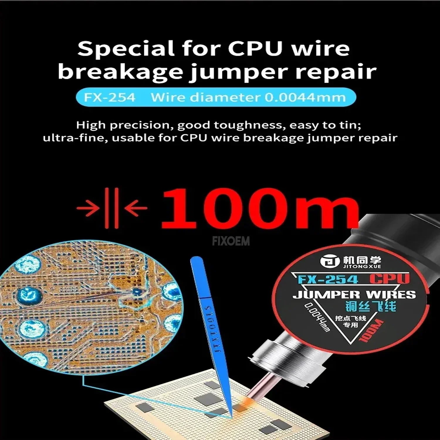 Hilo Jumper 0.0044Mm Jtx Fx-254 |+4,000 reseñas 4.9/5 | recibe en 2 días