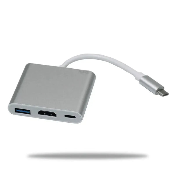 Hub Multipuerto adaptador Tipo C A Usb A Hdmi |+5,000 reseñas 4.9/5 | recibe express 2 días