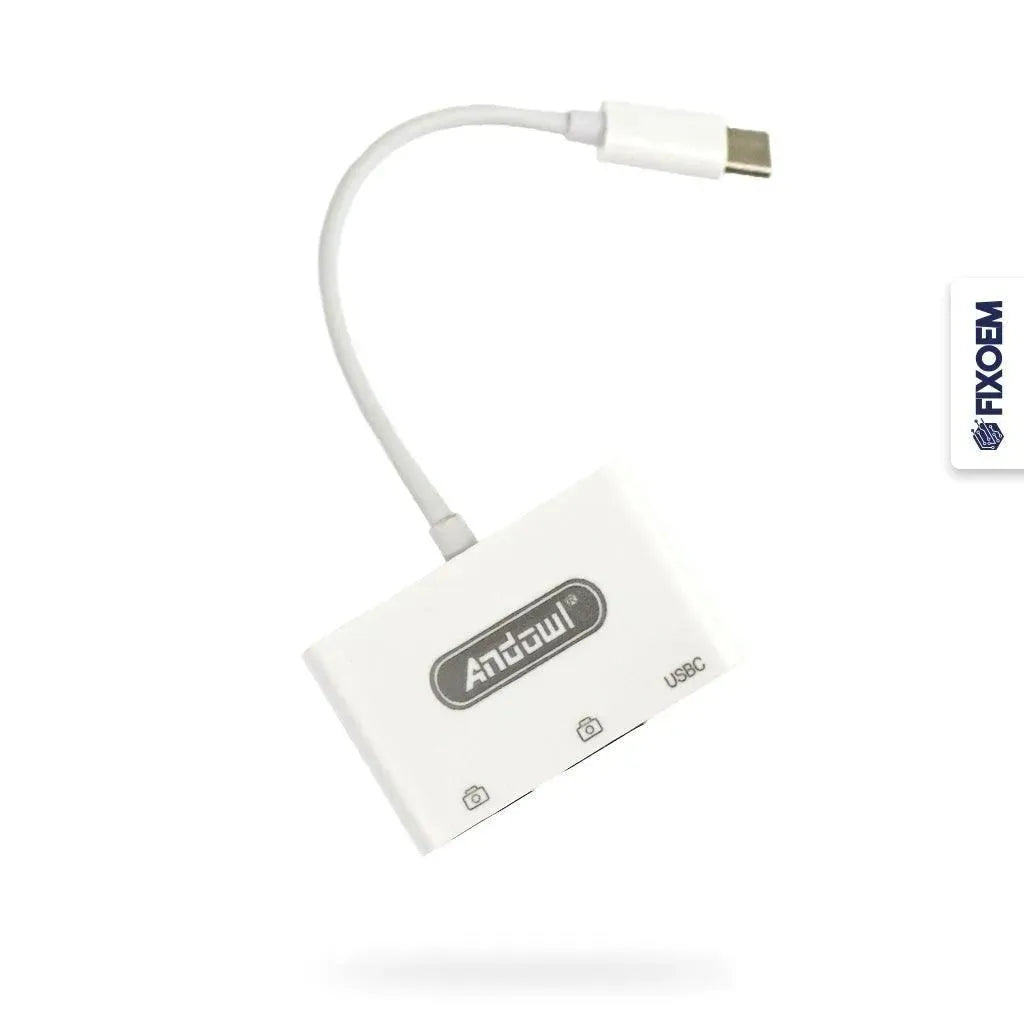 Hub Multipuerto Tipo C 2 puertos USB / Tipo C |+4,000 reseñas 4.9/5 | recibe en 2 días