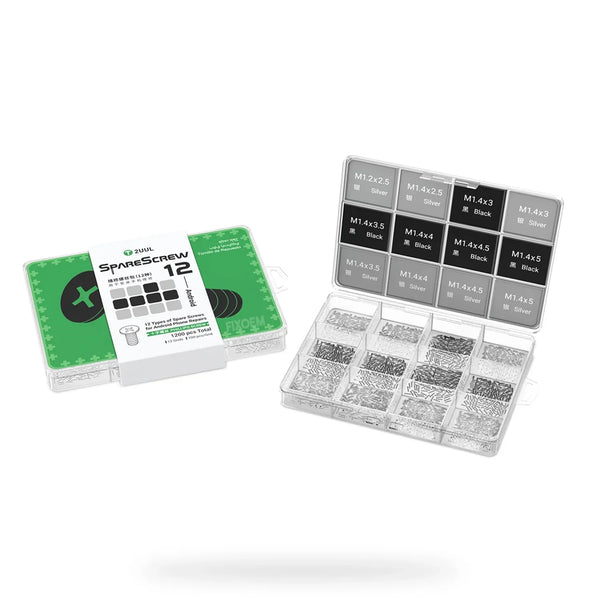 Kit Tornillos Repuesto 12 Modelos 2UUL SC12 |+5,000 reseñas 4.9/5 | recibe express 2 días