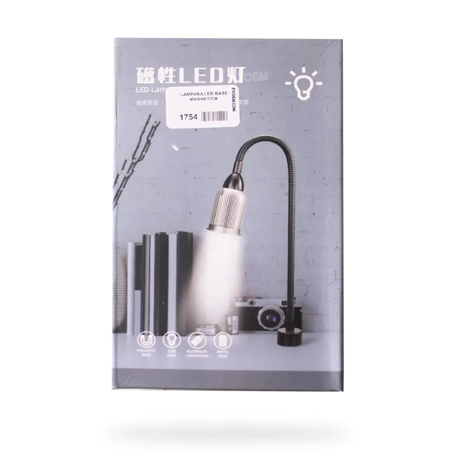 Lampara Led Base Magnetica |+4,000 reseñas 4.9/5 | recibe en 2 días