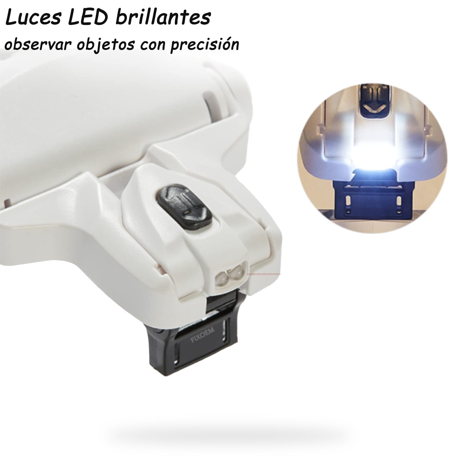 Lentes Lupa Googles Luz Led 5 Aumentos Amplificador |+5,000 reseñas 4.9/5 | recibe express 2 días