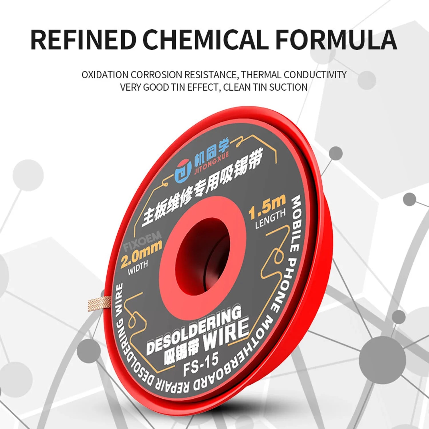 Malla Desoldar Super Jtx Fs-15 |+4,000 reseñas 4.9/5 | recibe en 2 días