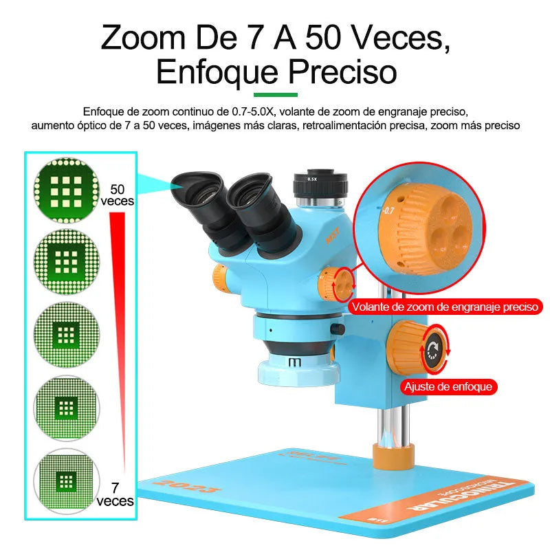 Microscopio Relife Trinocular Hd Rl-M5T B11 |+4,000 reseñas 4.9/5 | recibe en 2 días